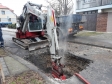 Oprava poruchy v ulici Budějovická dne 31.1.